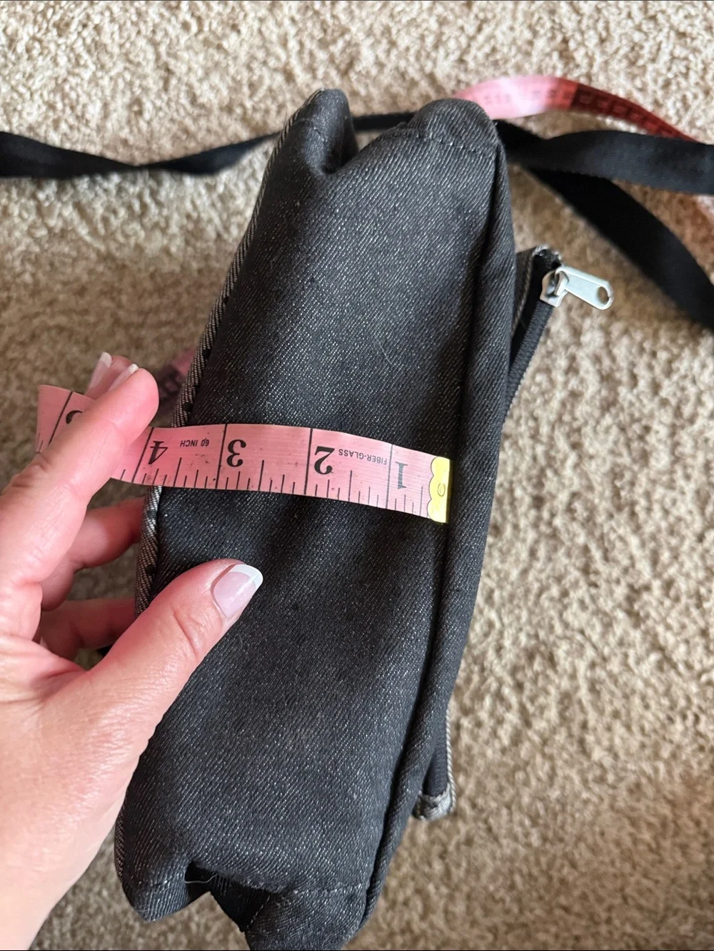 Dakine Polka Dot Gray/Black Purse
